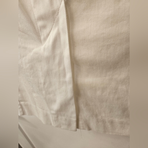Vintage - NWT - Cotton Stretch Courtenay White Skirt - Size 12 - Picture 8 of 10